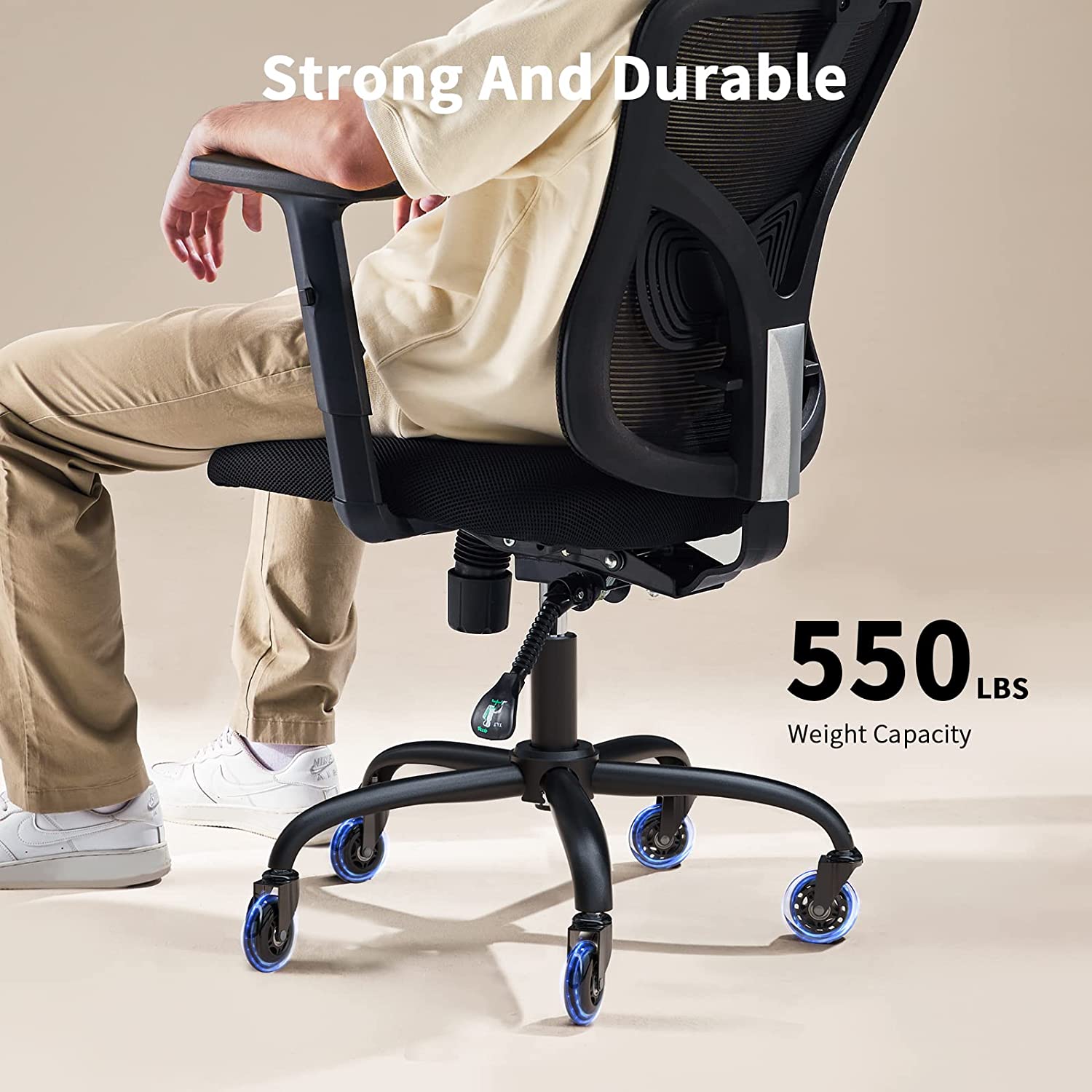Noblewell Office Chair Caster Wheels roulettes bureau silencieuses