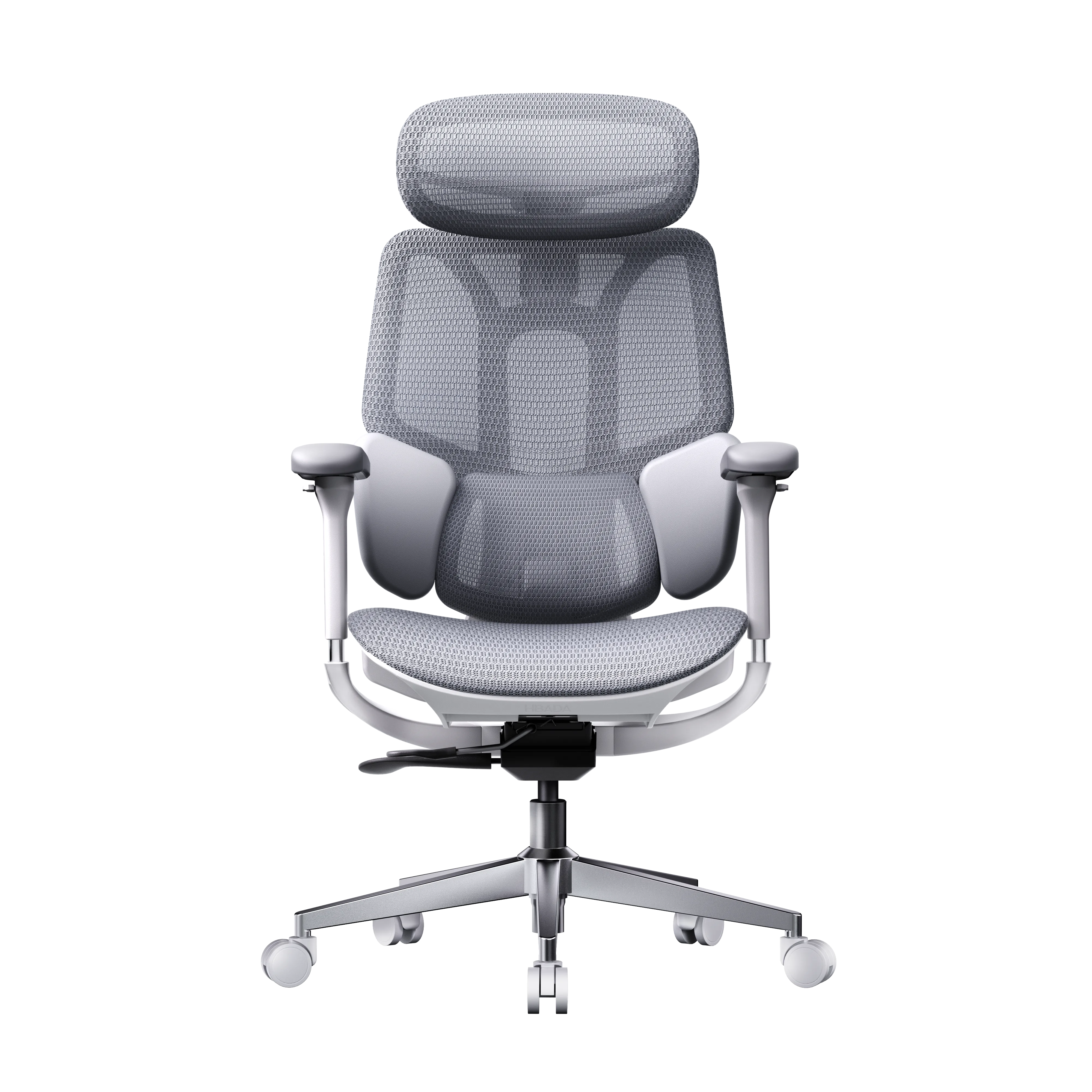 Hbada E3 Air Chaise de bureau noir sans repose-pieds