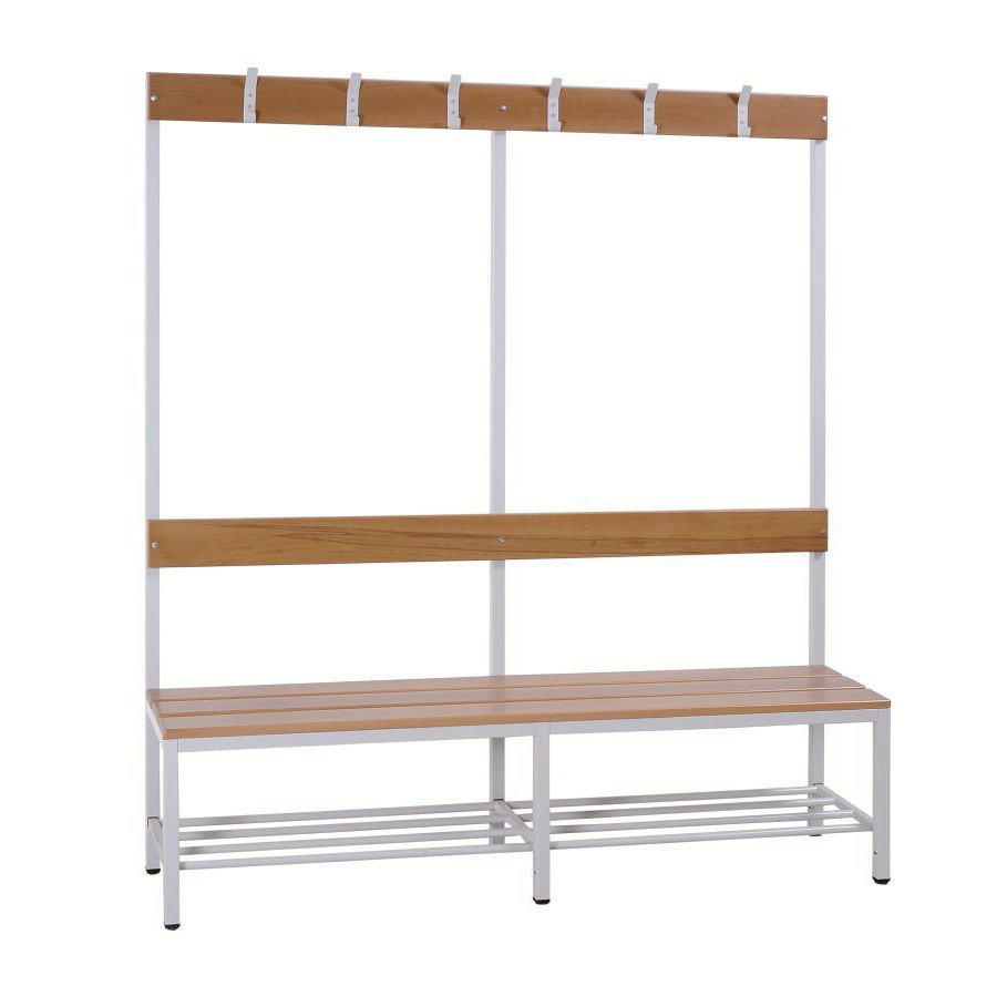 MOBIKA Industrie Banc porte-manteaux assise simple double