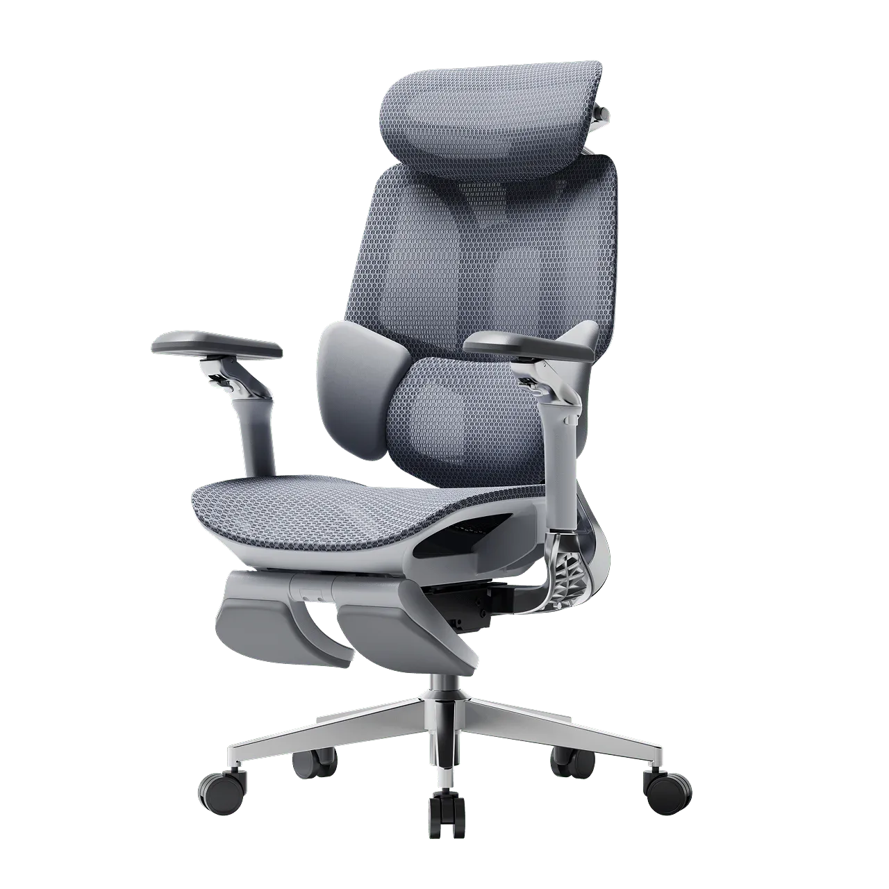 Hbada E3 Pro 2026 Chaise de bureau noir lombaire 8D