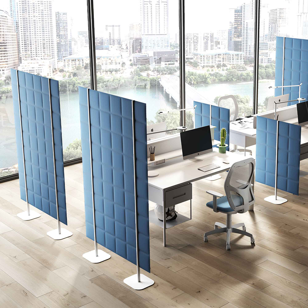 CUF MILANO Tetrix Free Standing panneau acoustique bureau