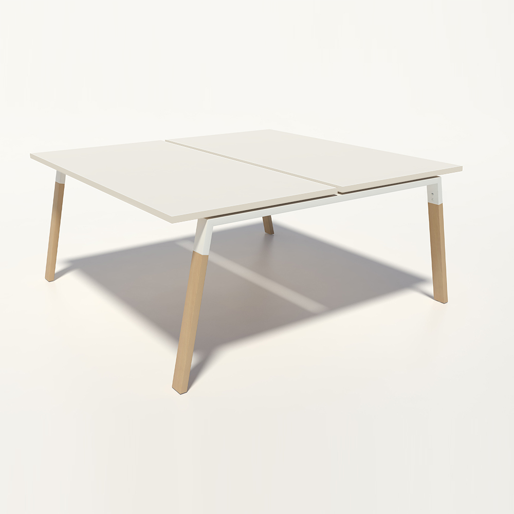 CUF Milano Delta bureau opératif wood effet bois