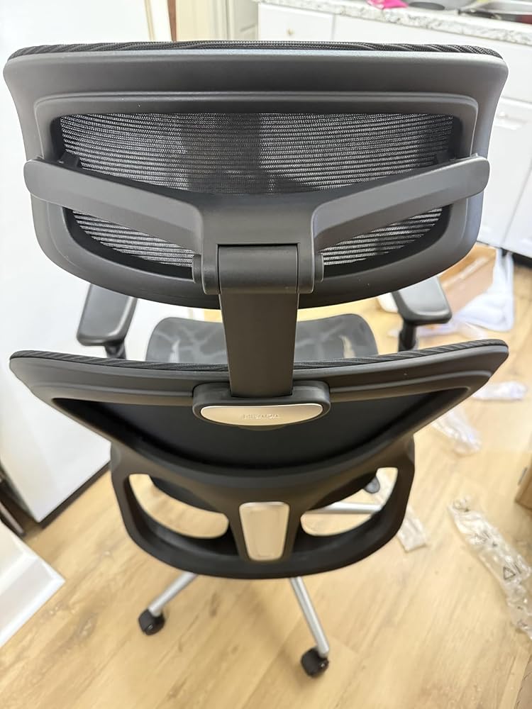 Hbada P Series P2 siège ergonomique gris soutien lombaire