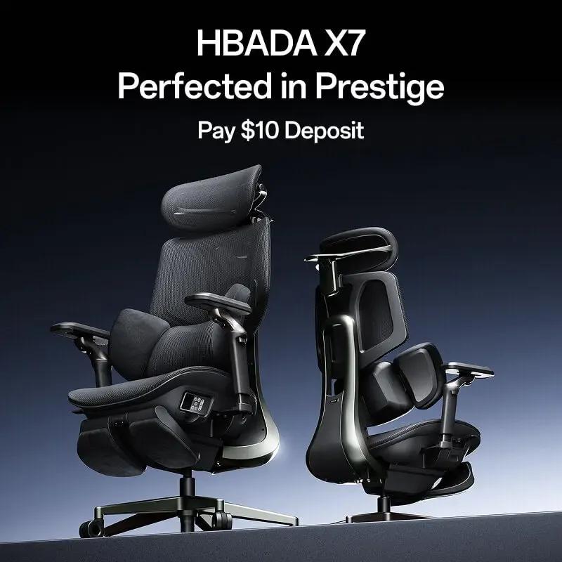 Hbada Accessories acompte X7 Prestige réservation 10 EUR