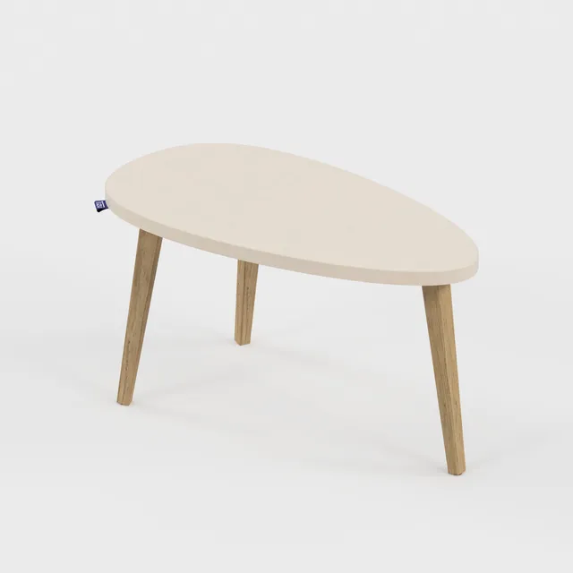 Tizu Bellecombe Combe L70cm table basse Sable 70x35cm