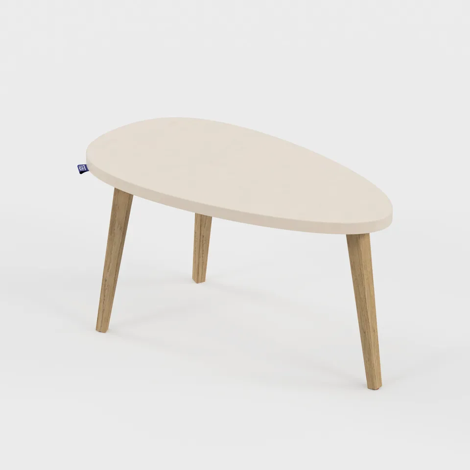 Tizu Bellecombe Combe L70cm table basse Sable 70x35cm