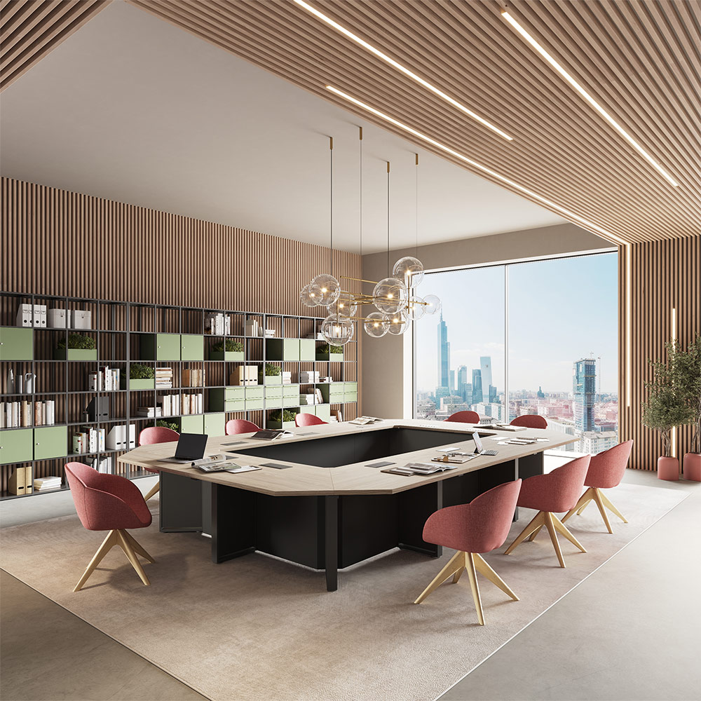 CUF MILANO Ring Conference table réunion bureau