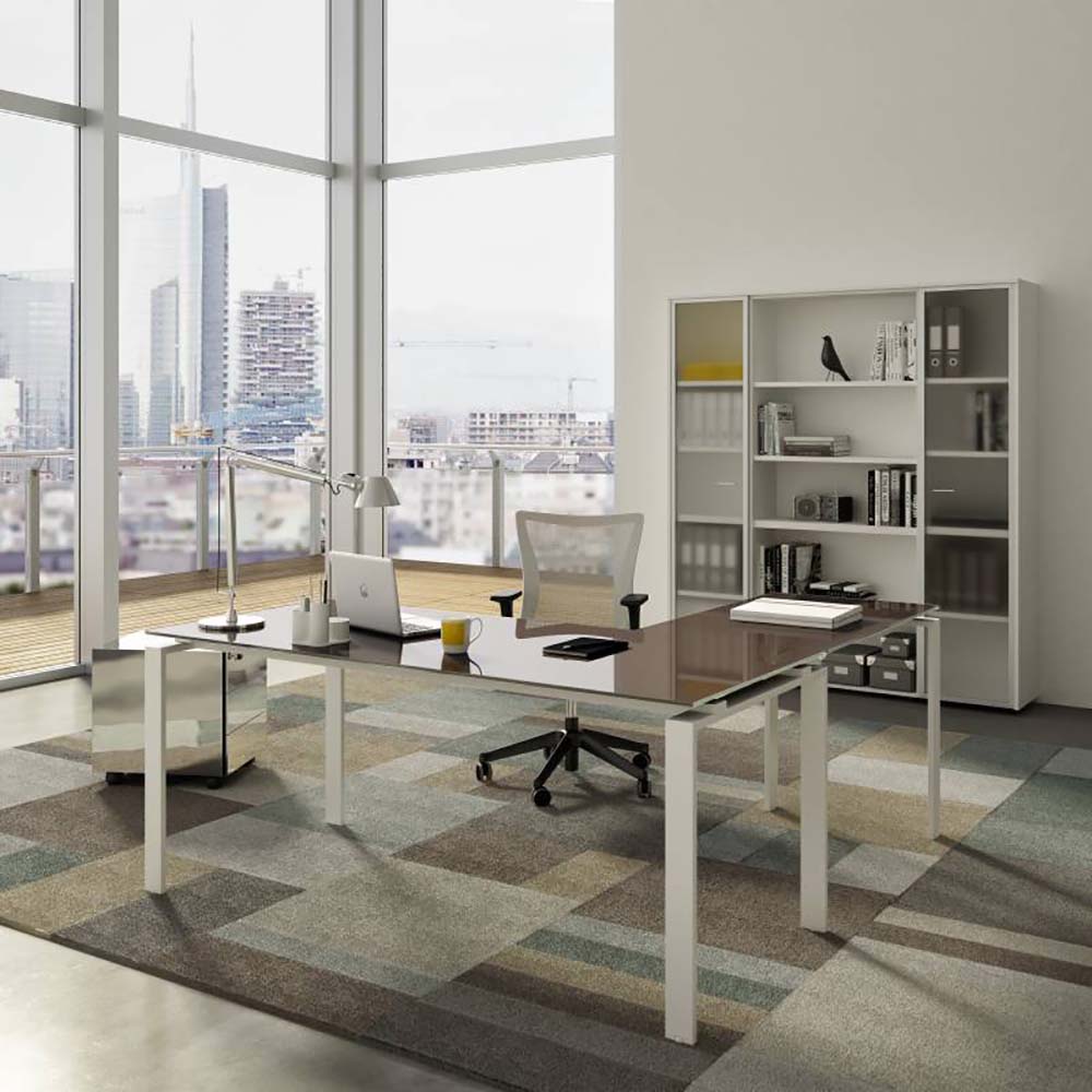 CUF MILANO Glass Doria bureau direction verre