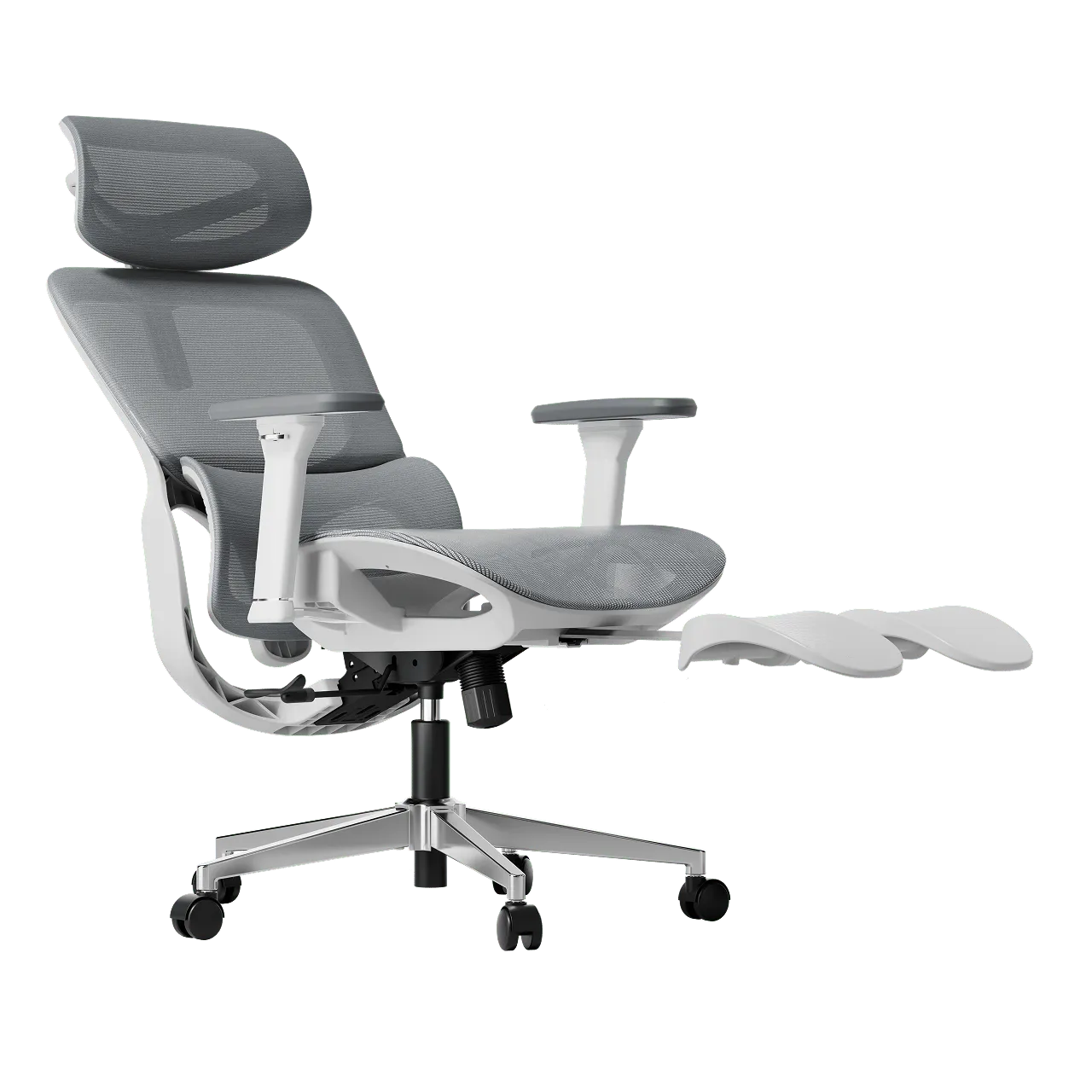 Hbada P Series P2 siège ergonomique gris soutien lombaire