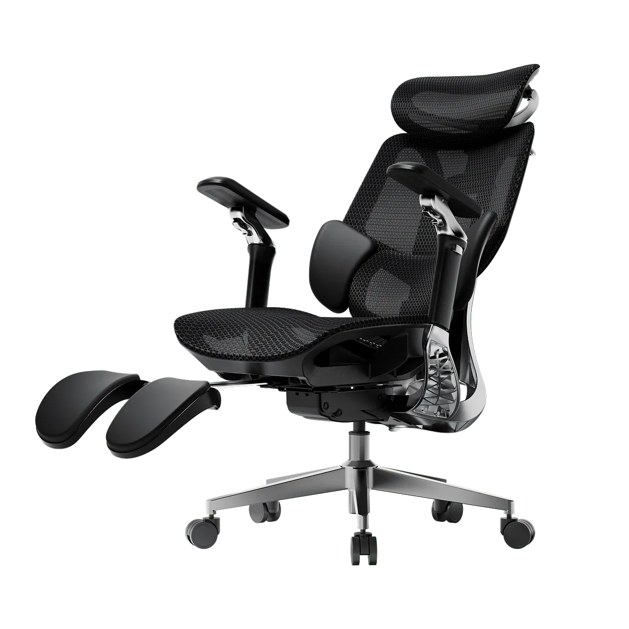 Hbada E3 Pro 2026 Chaise de bureau noir soutien 3 zones