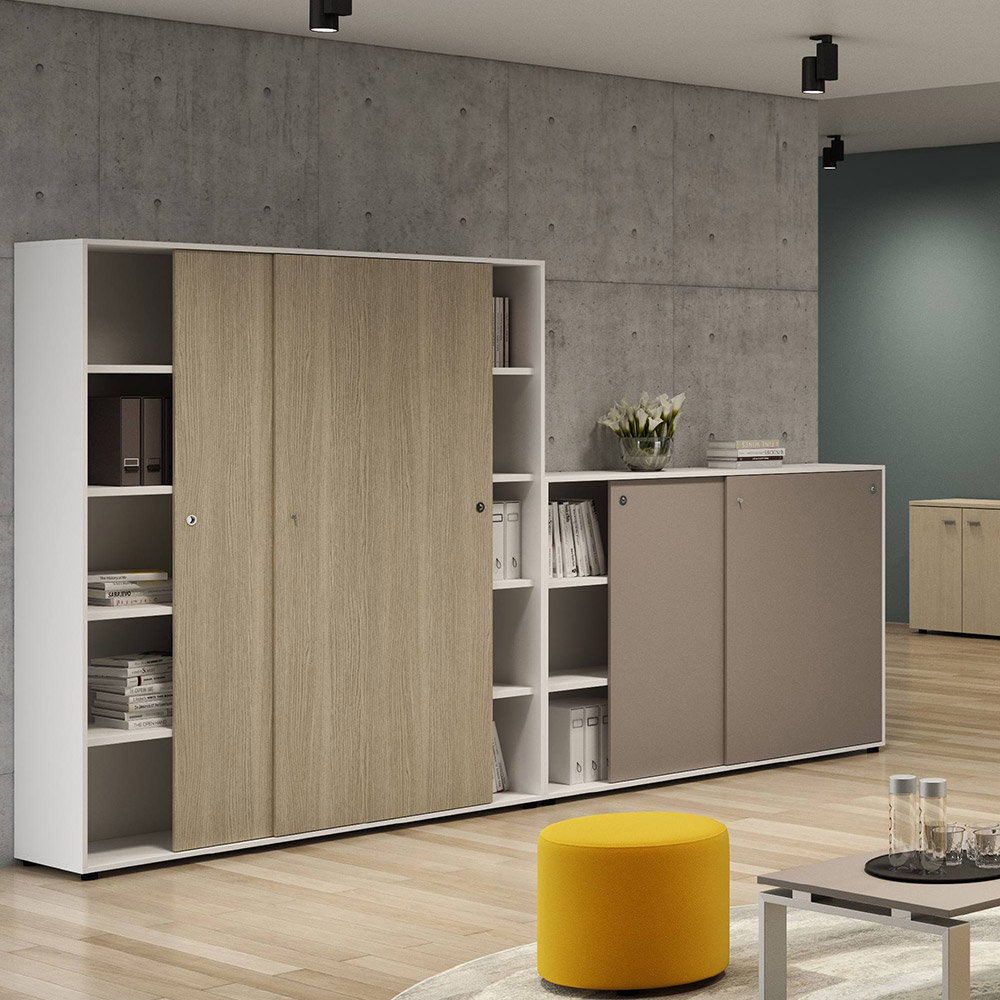 CUF Milano Uni Sliding armoire bureau portes coulissantes