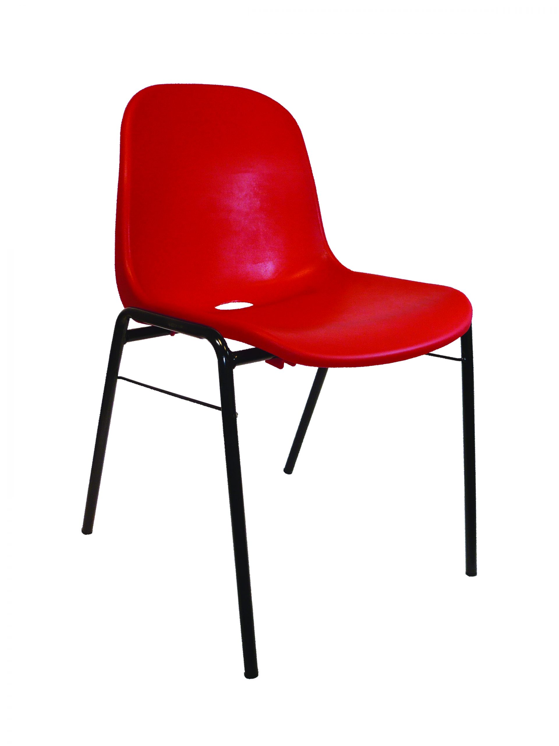 MOBIKA Chaise coque polypropylène réfectoire