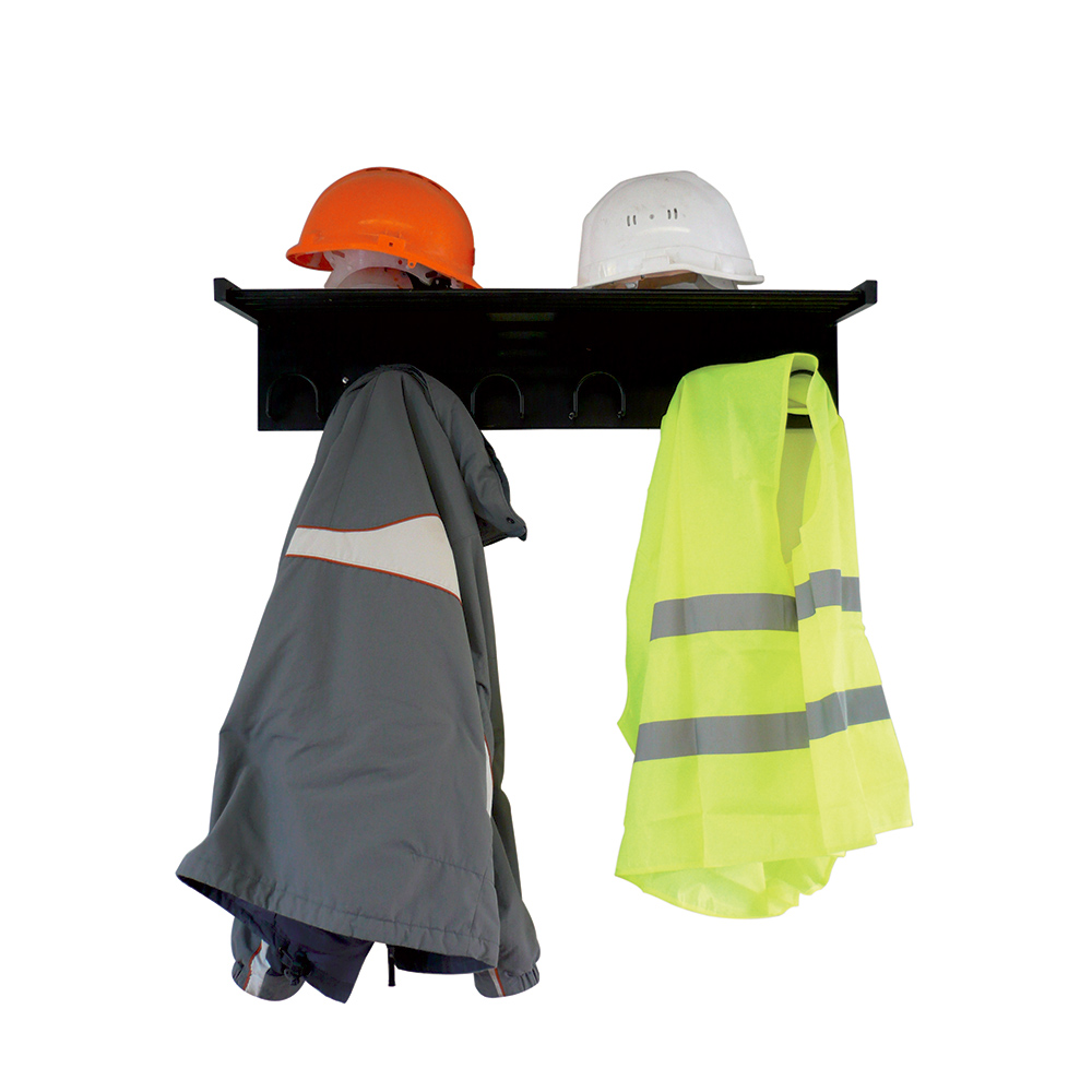MOBIKA Industrie porte-manteaux mural avec tablette porte-casques