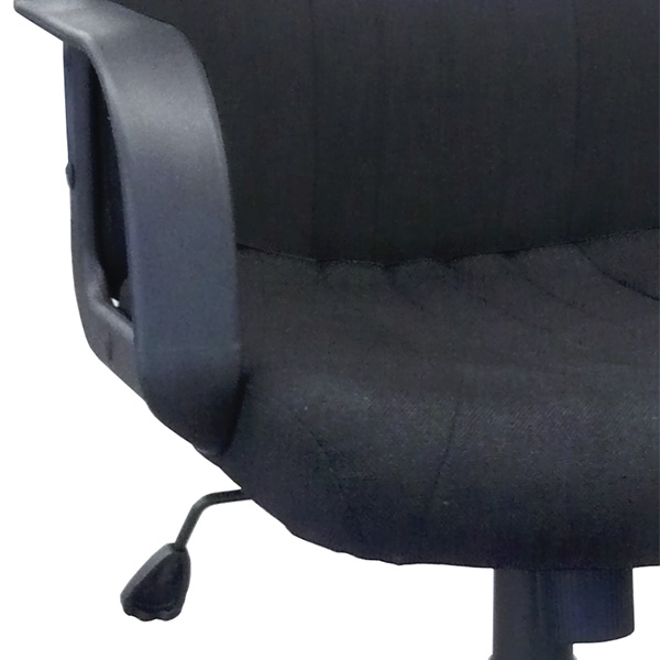 MOBIKA Bureau fauteuil direction tissu dossier bas basculant