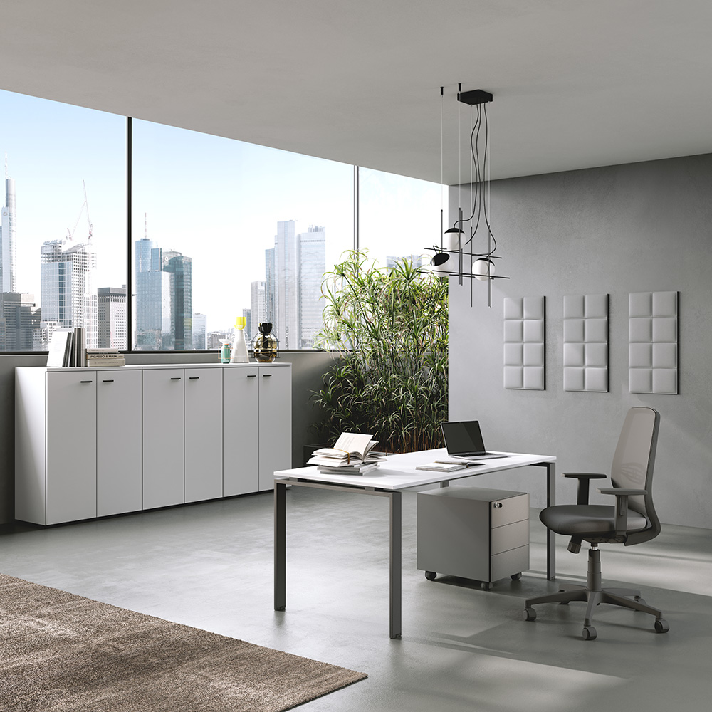 CUF Milano Doria bibliothèque bureau rangement porte