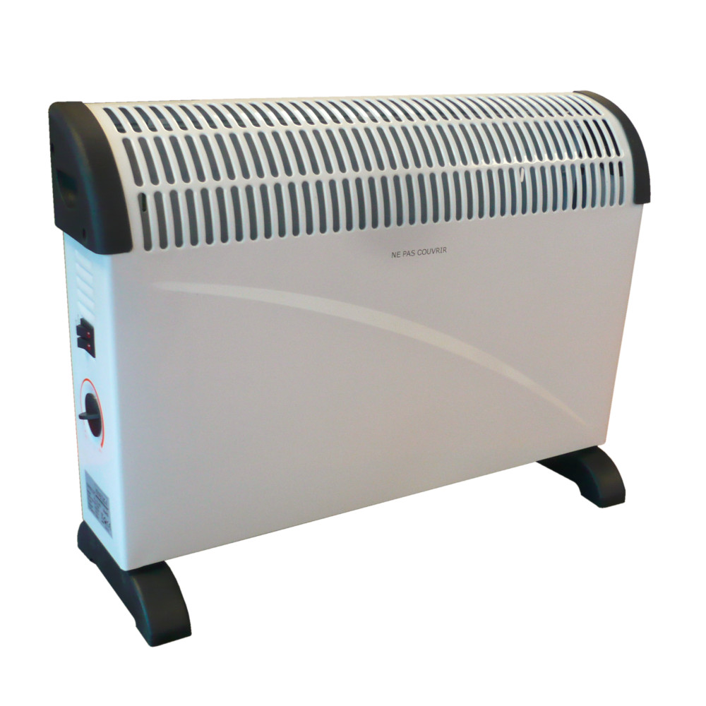 MOBIKA Chauffage Convecteur d’appoint sur pieds 3 allures
