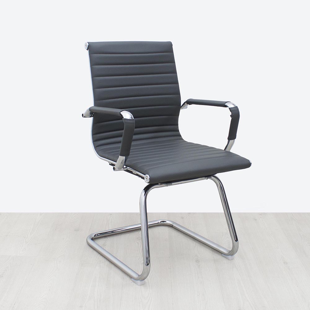 CUF Milano Rem siège direction ergonomique noir cuir