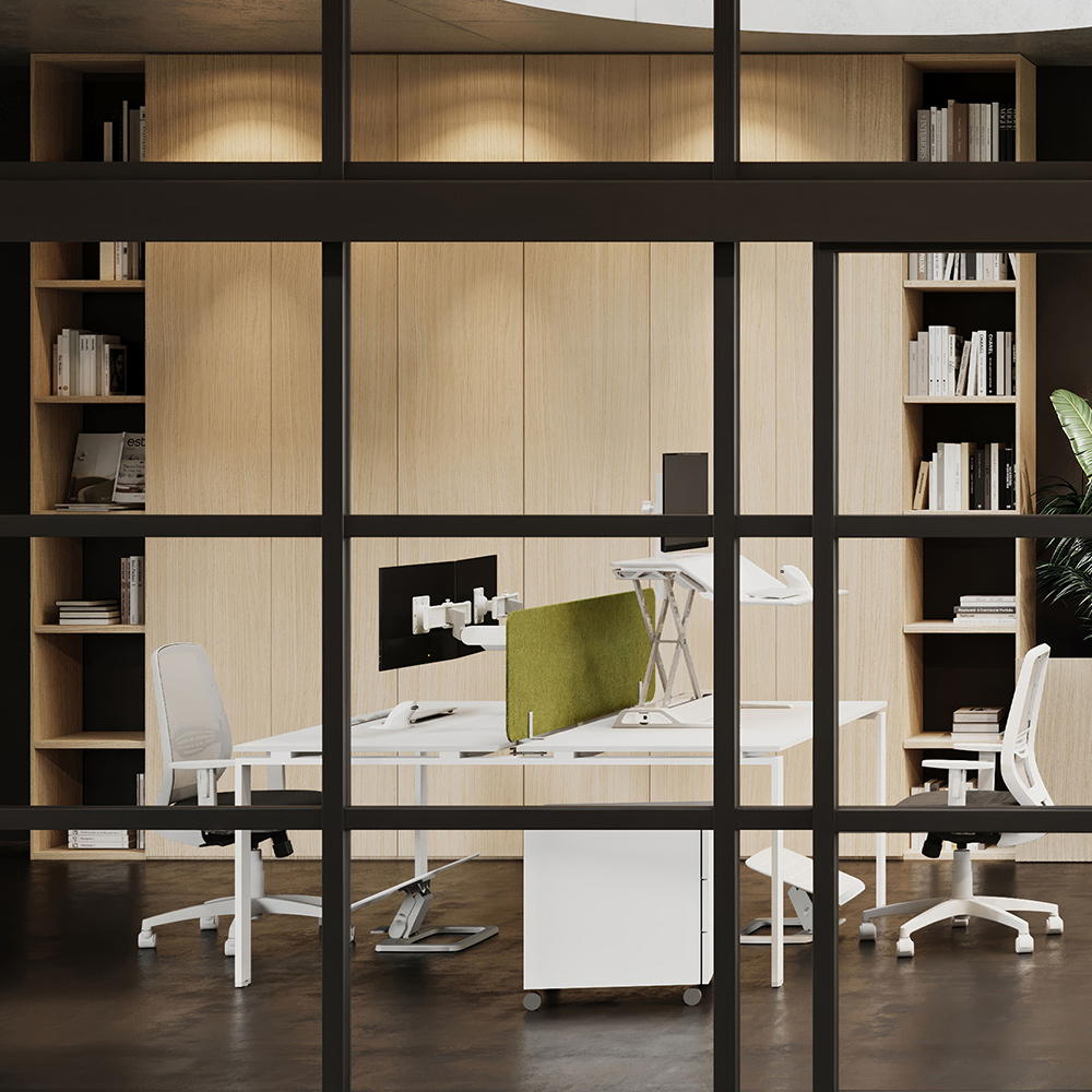 CUF MILANO Gemini armoire murale stockage bureau