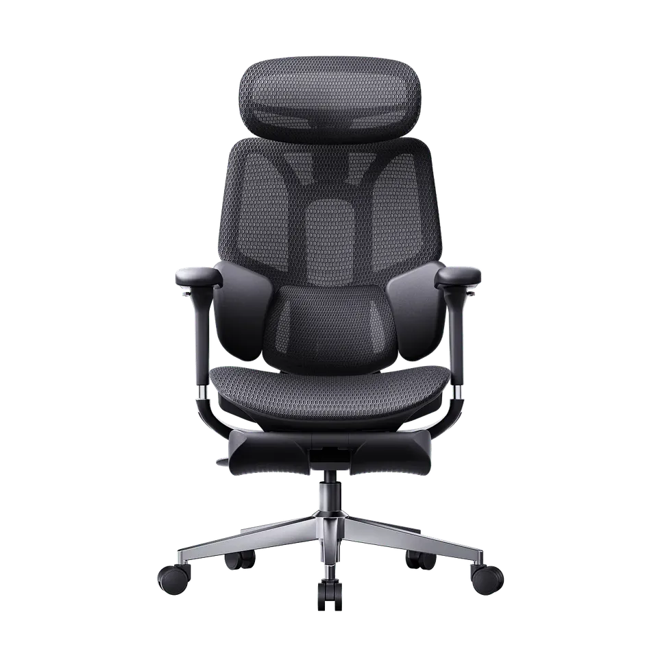 Hbada E3 Air 2026 Chaise de bureau noir soutien 3 zones