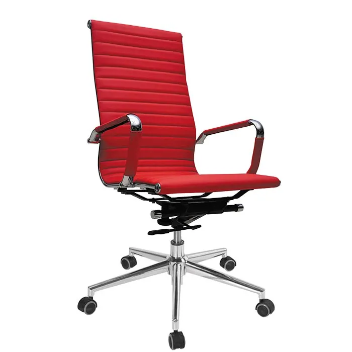 CUF Milano Rem siège direction ergonomique noir cuir