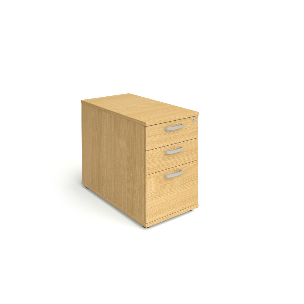 MOBIKA Bureau caisson 80 cm 2 tiroirs dossier suspendu