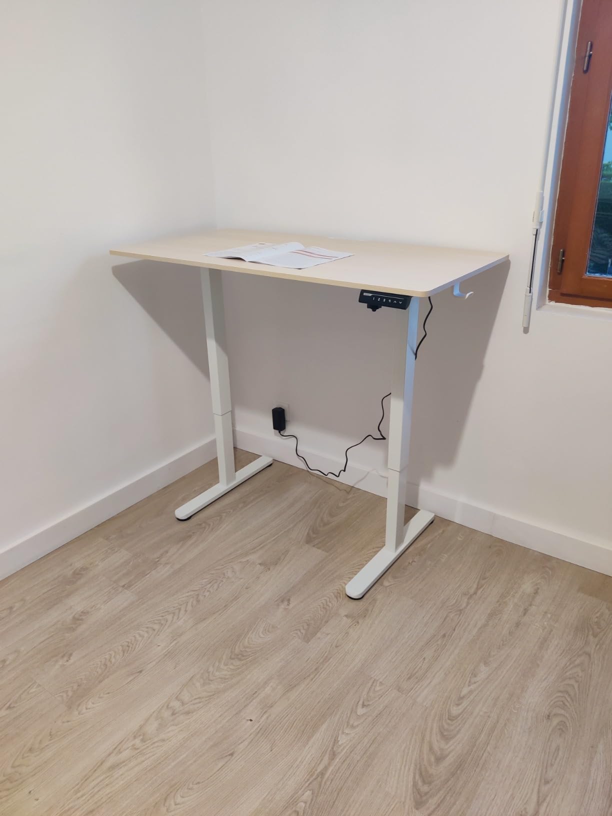 ErGear Electric Standing Desks 100x60 bureau assis-debout blanc 80 kg