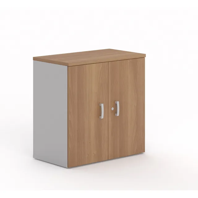 MOBIKA Bureau TONO meuble bas portes battantes