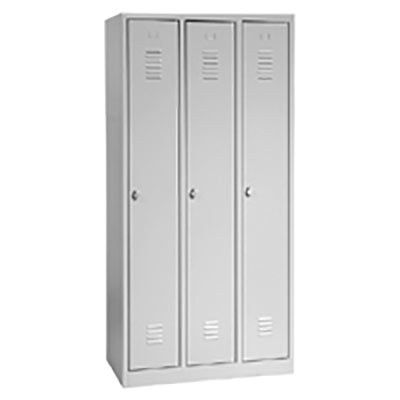 MOBIKA Industrie vestiaire propre 3 cases métal