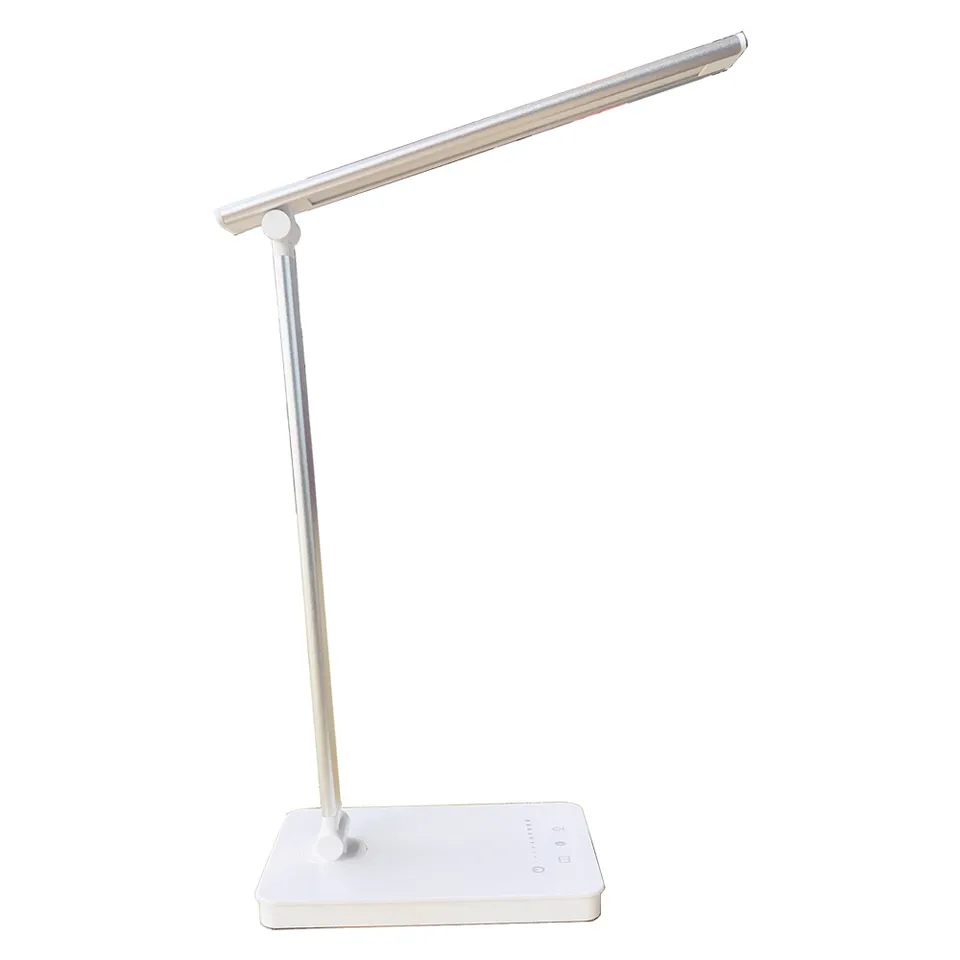 MOBIKA Bureau Lampe de bureau LED blanc argenté 10-15 W