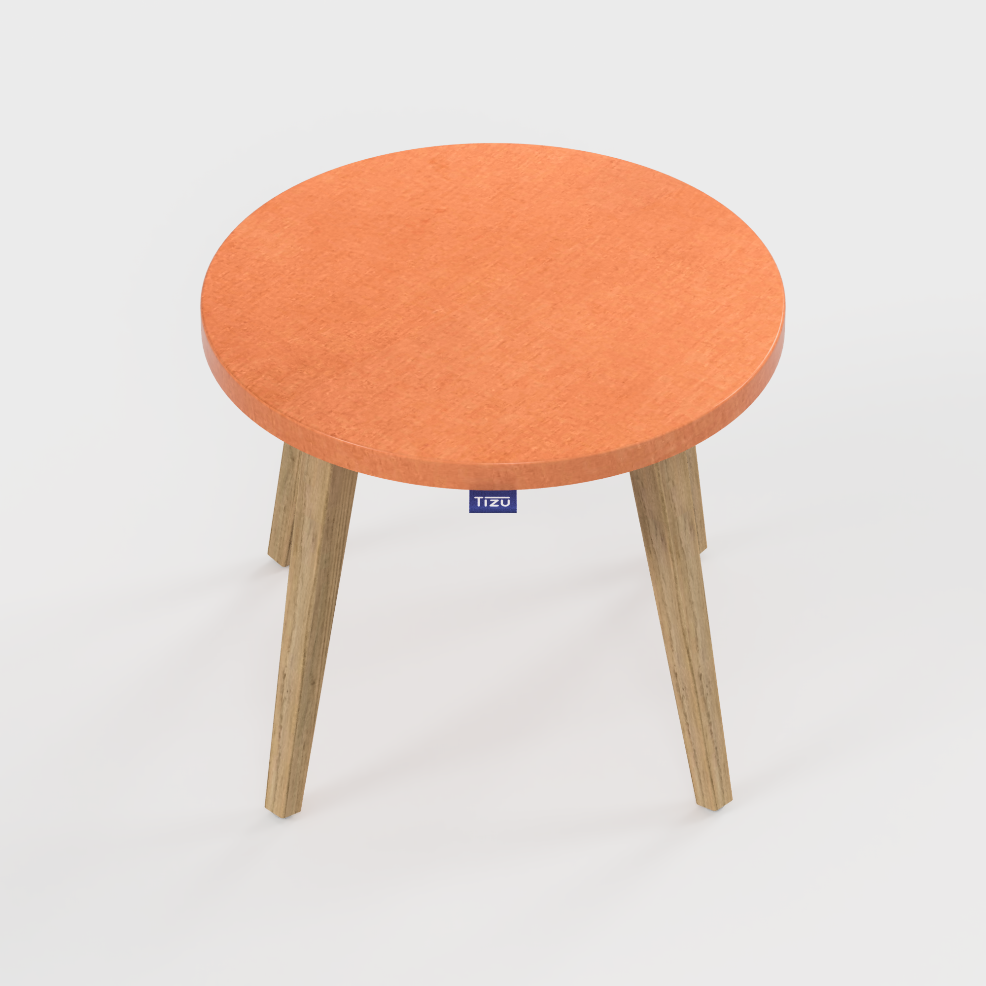 Tizu Confluence table basse Terracotta Ø45 cm