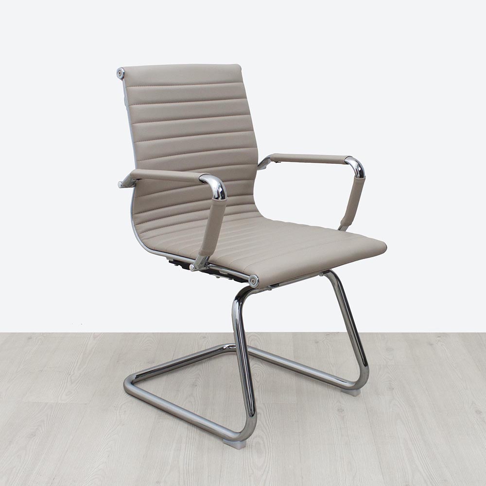CUF Milano Rem siège direction ergonomique noir cuir
