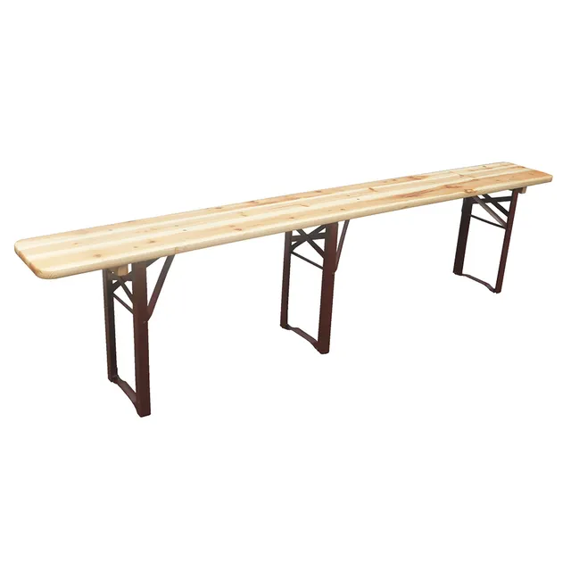 MOBIKA Réfectoire Banc pliant bois cat.2