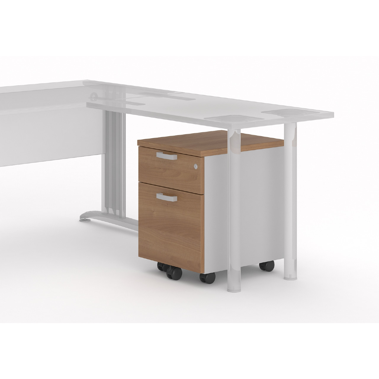 MOBIKA Bureau TONO Caisson mobile 1 tiroir + dossier