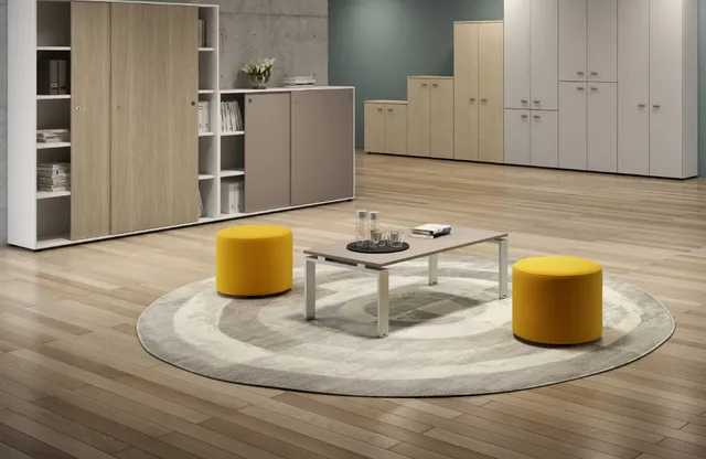 CUF Milano Doria table basse café pause bureau