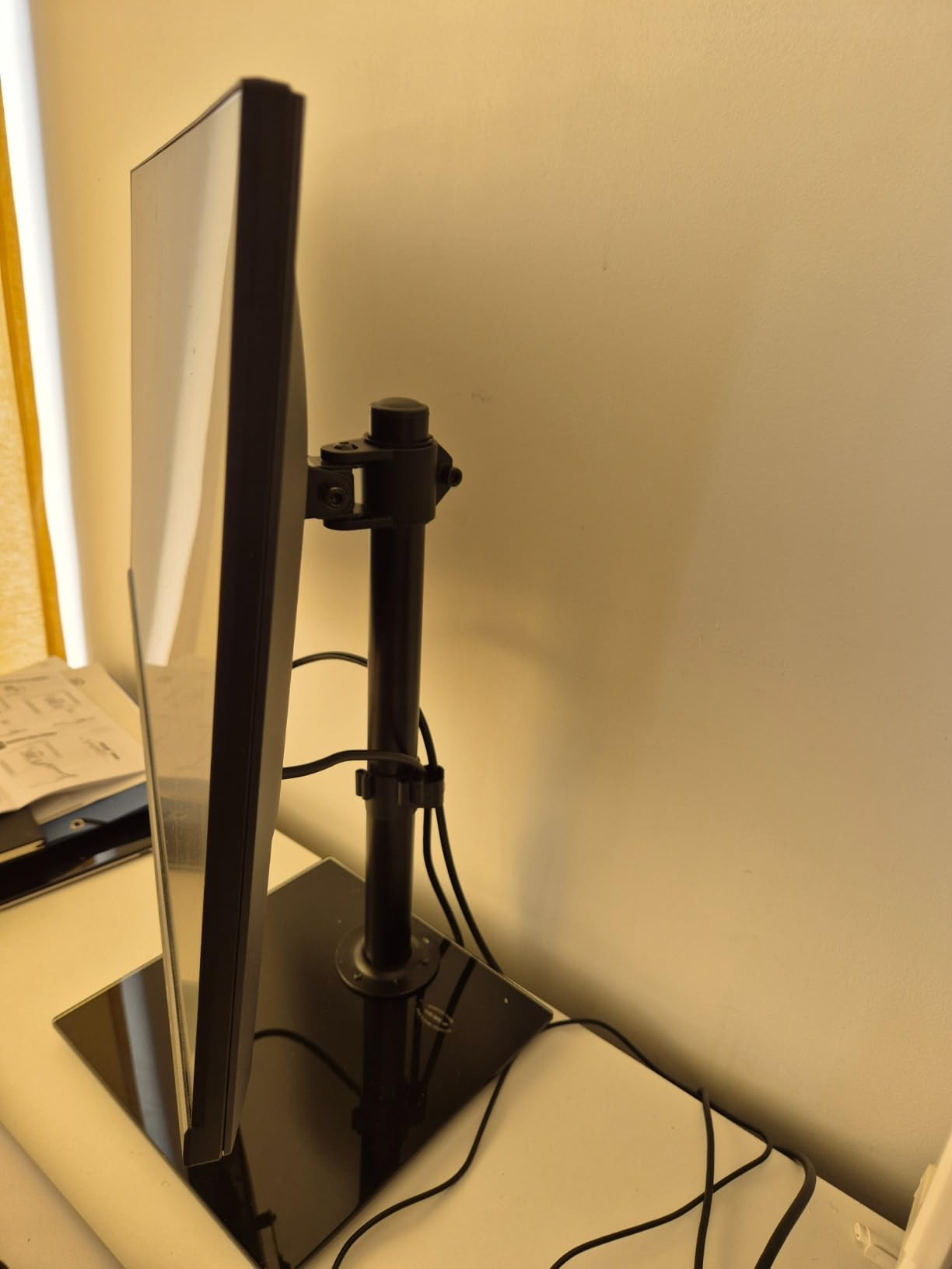 ErGear Monitor Mounts support moniteur 32 pouces verre
