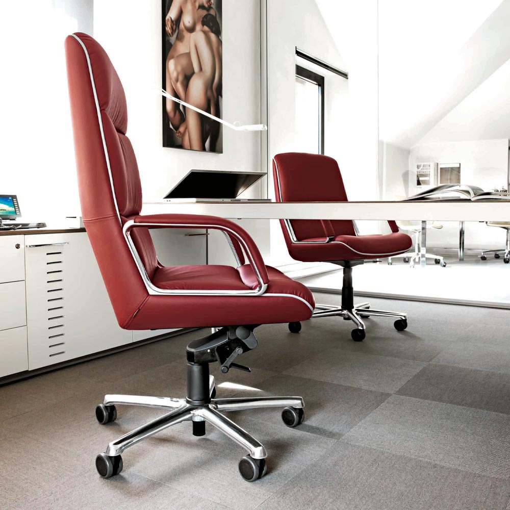 CUF Milano Stresa fauteuil direction bureau haut dossier