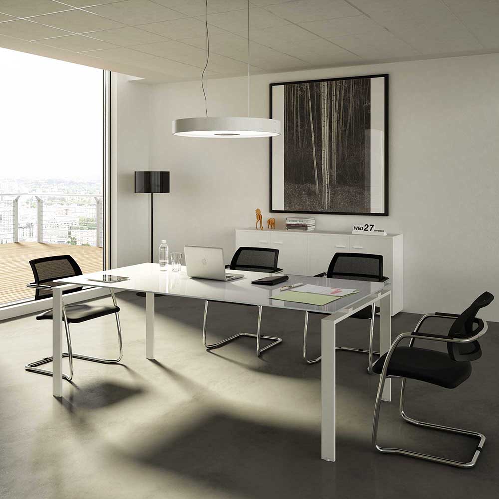 CUF MILANO Glass Doria bureau direction verre