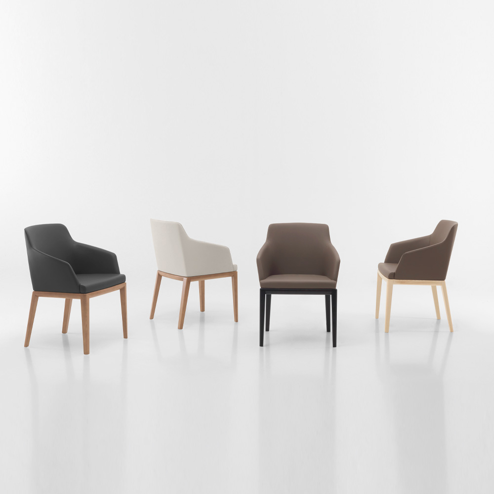 CUF MILANO Calendula chaise visiteur attente bureau