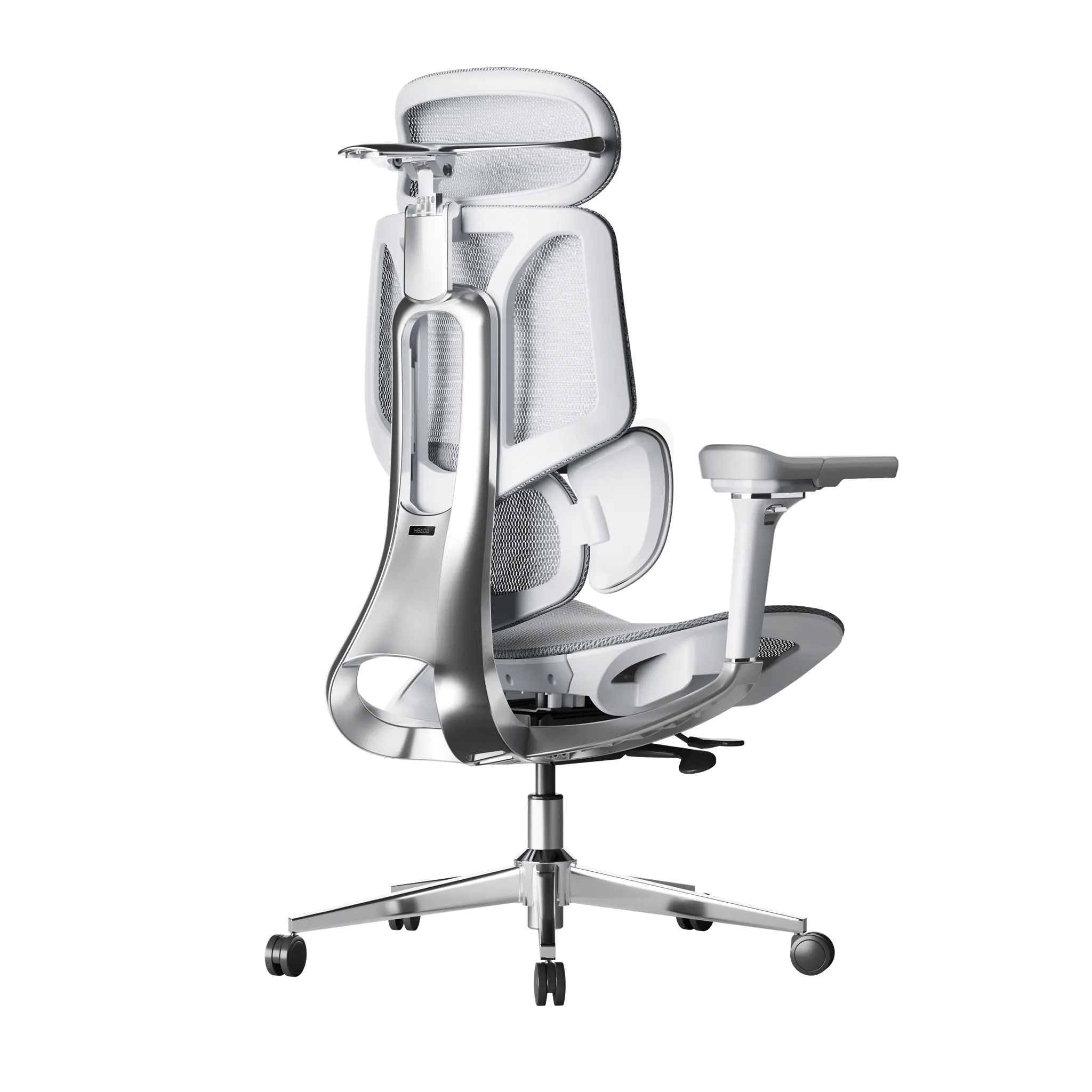 Hbada E3 Pro siège ergonomique mesh gris avec repose-pieds