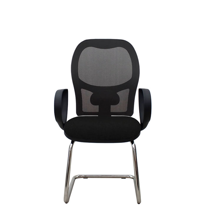 CUF Milano Diana chaise visiteur cantilever salle attente
