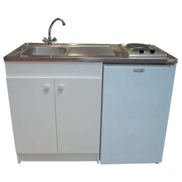 MOBIKA Réfectoire Kitchenette bois complète 120 x 60 cm