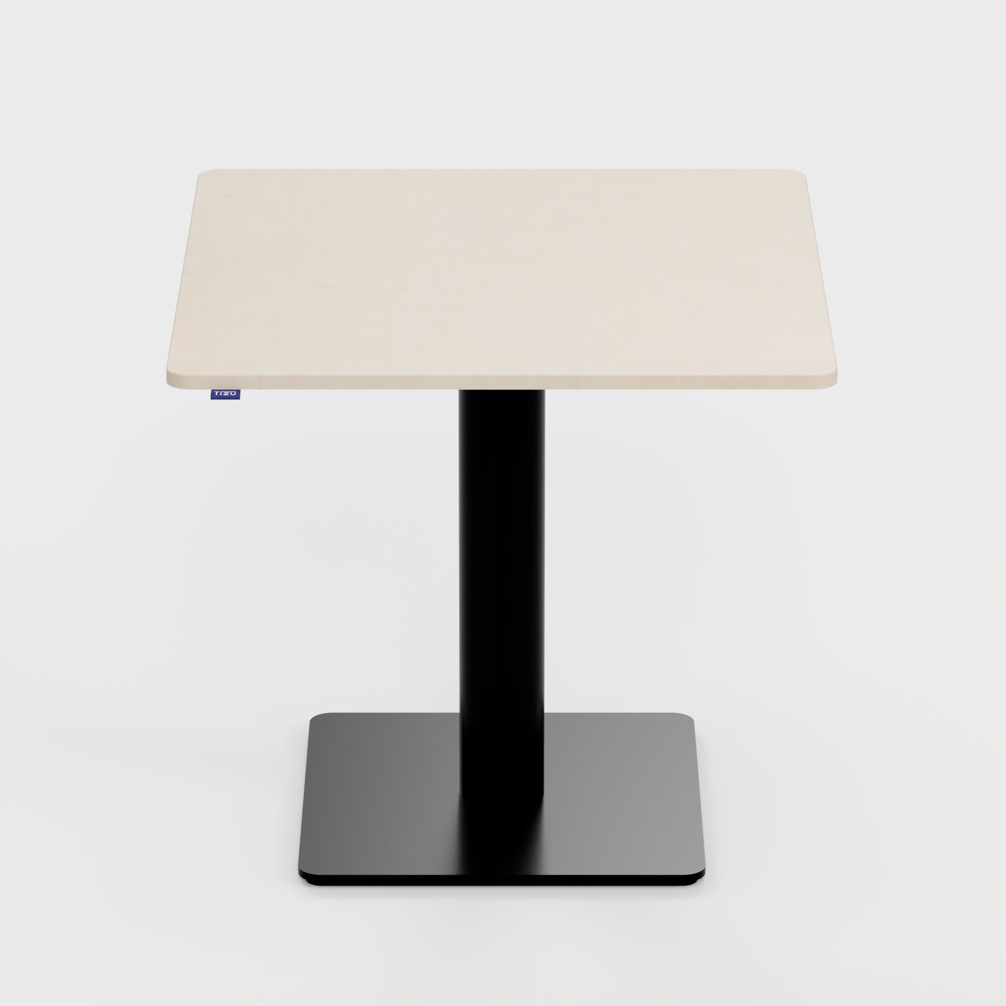 Tizu Montchat table bureau 80x80cm NM11 Sable