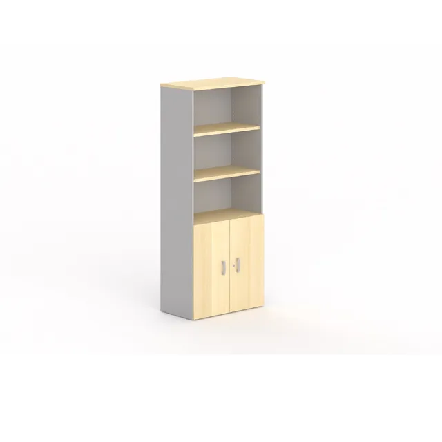 MOBIKA Bureau Meuble haut TONO portes battantes