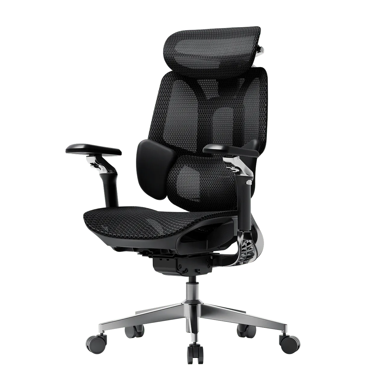 Hbada E3 Pro 2026 Chaise de bureau noir avec options