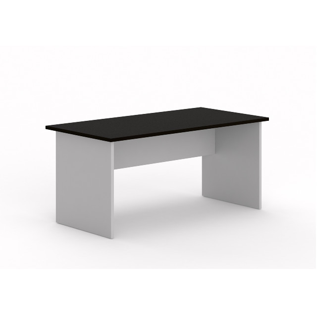 MOBIKA TONO bureau droit bois 160 cm pieds panneaux
