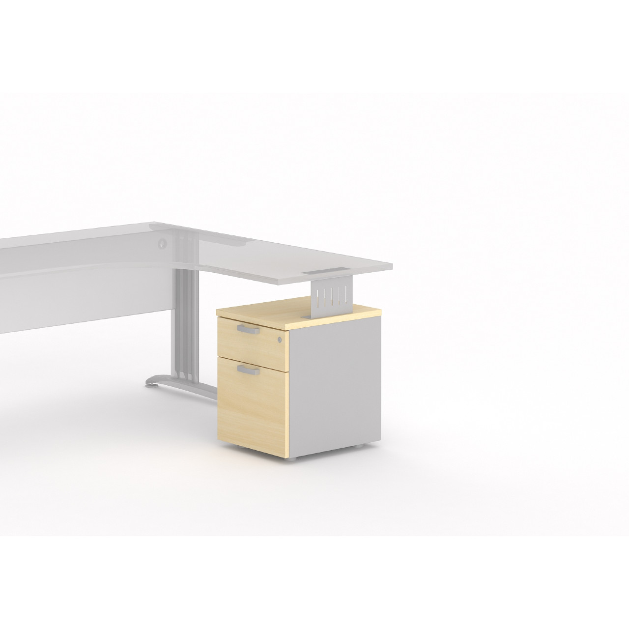 MOBIKA Bureau TONO caisson porteur 1 tiroir bureau