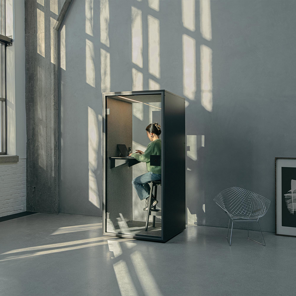 CUF MILANO Focus cabine téléphonique box acoustique bureau