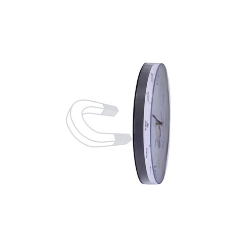 Mobika Bureau Horloge murale magnétique 25 cm ronde