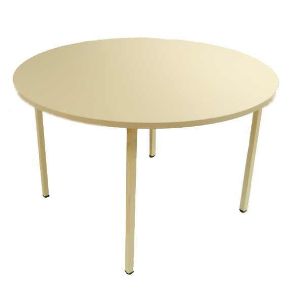 MOBIKA Bureau Table de réunion ronde 100 cm table ronde
