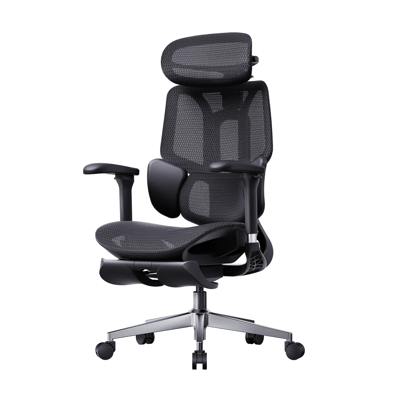 Hbada E3 Air 2026 Chaise de bureau noir soutien 3 zones